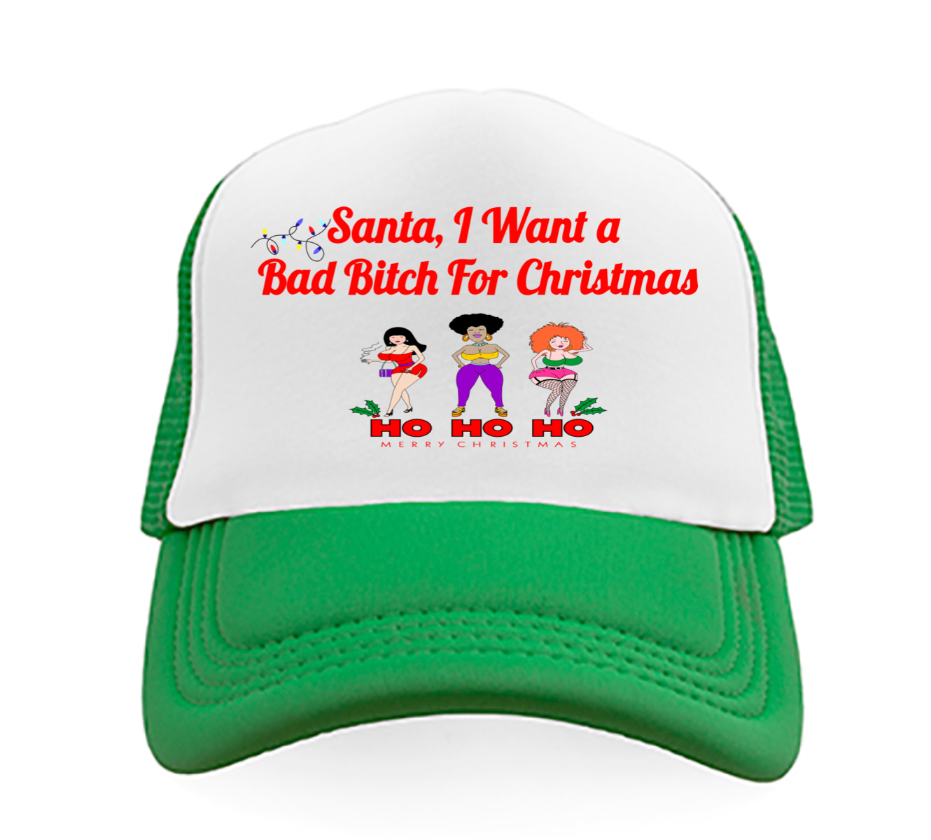 Santa's Wish List Trucker Hat